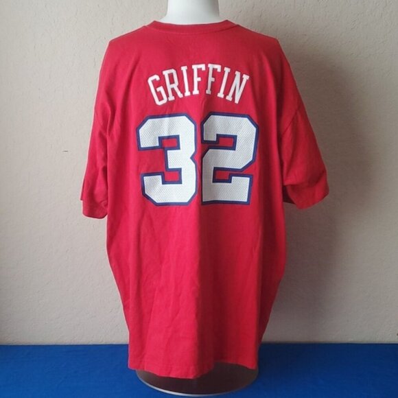 2013 NBA Los Angeles Clippers Blake Griffin #32 Name & Number 2X T-Shirt - Picture 5 of 9